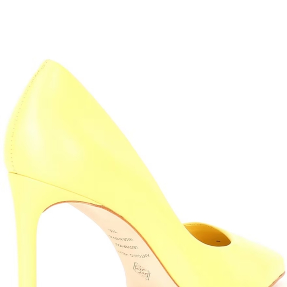 Elegant Yellow Women's Pumps